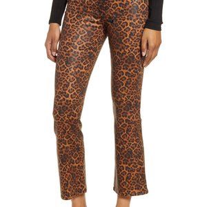 7 For All Mankind Leopard Pants - NWT - 28